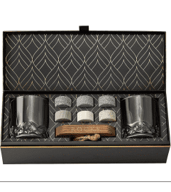 The Connoisseur's Set - Signature Whiskey Glass Edition. An arrangement by The Floral Studio. The Connoisseur's Set - Signature Whiskey Glass Edition. An arrangement by The Floral Studio.