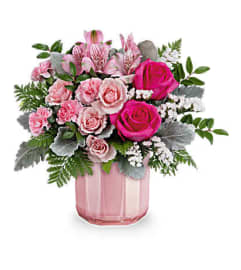 Blushing Gem Bouquet. An arrangement by L and J Blooms.