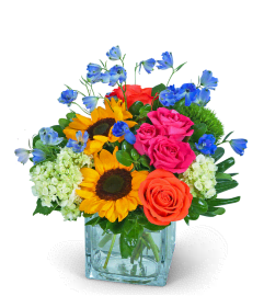 Enchanting Valencia. An arrangement by The Flower Shop of Lake Charles.