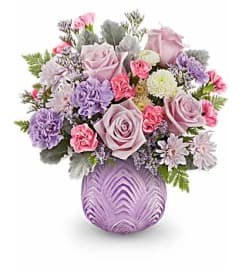 Teleflora's Dreamy Blooms Bouquet. An arrangement by Michael's Flowers.