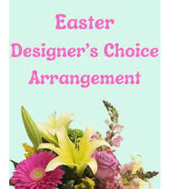 Designers Choice Easter Vase. An arrangement by Jennings Florists.