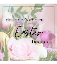 Designers choice Easter Cut Flowers. An arrangement by Jennings Florists.