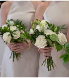 Petite Bridesmaid Bouquet. An arrangement by Geni's Florist and Gifts.