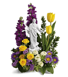 Sacred Grace Bouquet. An arrangement by Elegant Florist.