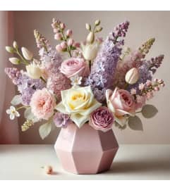 Morning Grace. An arrangement by A Touch of Elegance Florist and Events LLC.