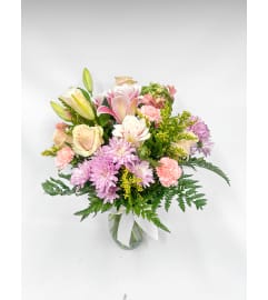 The Kiersten. An arrangement by Mrs. Bee's Floral.