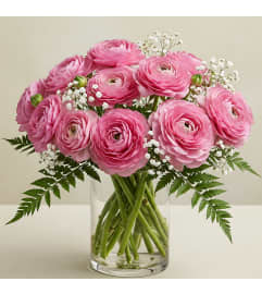 Pink Petal Embrace. An arrangement by Garden Florist.