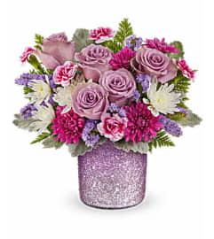 Teleflora's Radiant Reverie Vase Arrangement. An arrangement by Nicol Florist. Teleflora's Radiant Reverie Vase Arrangement. An arrangement by Nicol Florist.