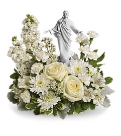 Forever Faithful Bouquet. An arrangement by Flowers By Fiore.