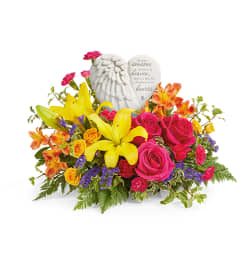 Forever In Bloom (Teleflora). An arrangement by North Liberty Flower Shop.