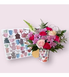 Mom's Cup Of Tea. An arrangement by In Bloom.