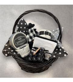Bon Appetit Gift Basket. An arrangement by In Bloom.