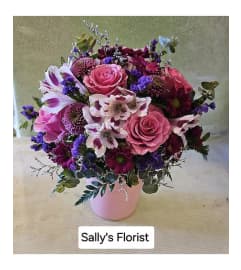 Sally's For my Special Mom. An arrangement by Tim's Florist and Garden.