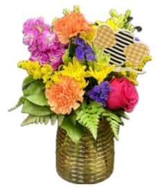 All Abuzz. An arrangement by Fendley Florists.