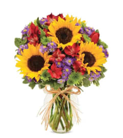 European Floral Garden. An arrangement by Butterflies Flower Shop.