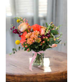 Rustic Blush and Bloom Medley. An arrangement by Rustic Floral and Gifts.