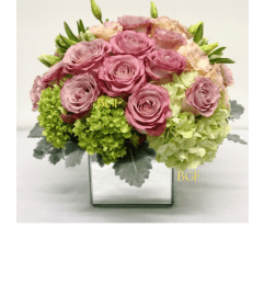 Crystal Clear Lavender. An arrangement by Brickell Exclusive Blooms.