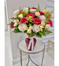 Blossoms Of Love. An arrangement by EverBlooming Luxe Designs.