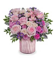 Teleflora's Dazzling Gem Bouquet. An arrangement by Michael's Flowers.
