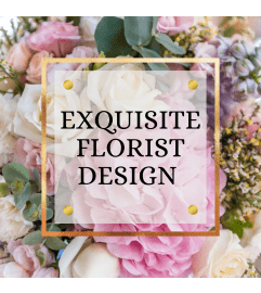 Exquisite Florist Design. An arrangement by The Butterfly Florist.