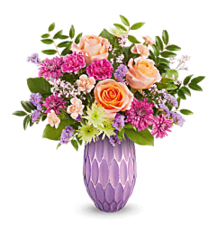 Pretty Glow Bouquet. An arrangement by Blushing Flowers.