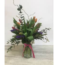 Tulip Romance. An arrangement by Floral Factory.