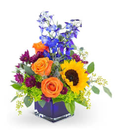 Season of Dreams. An arrangement by Gallery Flower Shop N Services.