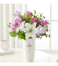 Sacred Space Bouquet. An arrangement by North Liberty Flower Shop.