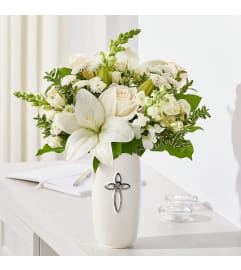 With Grace Bouquet. An arrangement by North Liberty Flower Shop.