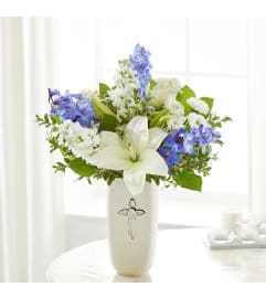 Heavenly Blossoms Bouquet. An arrangement by North Liberty Flower Shop.