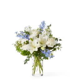 Peace of Mind Bouquet. An arrangement by North Liberty Flower Shop.