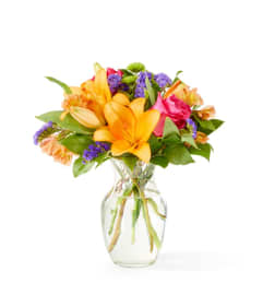 Joyful Bouquet. An arrangement by North Liberty Flower Shop.