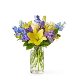 Limoncello Bouquet. An arrangement by North Liberty Flower Shop.