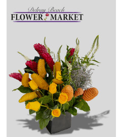 ITS A VIBEEEE!. An arrangement by Delray Beach Flower Market.