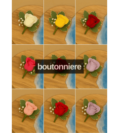 Boutonniere - Pick-Up Only - Read Description. An arrangement by Brooklin Floral and Garden Shoppe Inc..