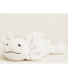 White Axolotl Warmies. An arrangement by Love Floral.