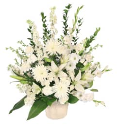 Elegant Rest. An arrangement by Timp Valley Floral. Elegant Rest. An arrangement by Timp Valley Floral.