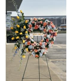 DEVOTED OPEN HEART. An arrangement by Illusion Flower Shop.