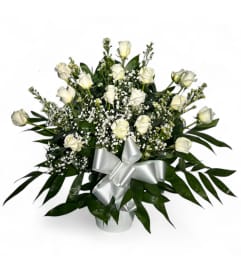 Angel's Embrace Arrangement. An arrangement by Cinderella's Flowers.