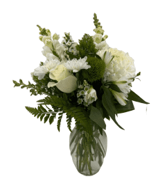Whispering White Garden. An arrangement by Blumz Floral Boutique. Whispering White Garden. An arrangement by Blumz Floral Boutique.