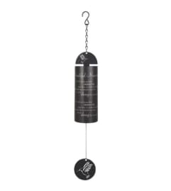 22 Beautiful Memories Black Cylinder Windchime. An arrangement by Pierson's Flower Shop and Greenhouses. 22 Beautiful Memories Black Cylinder Windchime. An arrangement by Pierson's Flower Shop and Greenhouses.