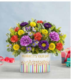 Hooray! It’s Your Day!™ Bouquet. An arrangement by Believe Flowers.