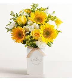Honey Bee Buzz™ for Summer. An arrangement by Believe Flowers.