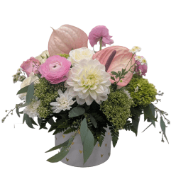Soft Petal Embrace. An arrangement by Blumz Floral Boutique.