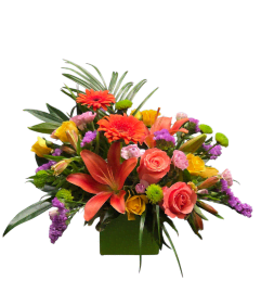Mango Tango. An arrangement by Flower Trends Florists.