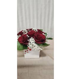 Heartfelt Rose Embrace. An arrangement by Special Touch Florist.