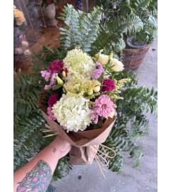 The Local Selection Wrapped Assortment. An arrangement by The Dogwood Tree.