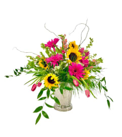 Chill and Bloom Bouquet. An arrangement by Flowers of Jacksonville.
