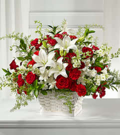 Sentiments of Love Arrangement. An arrangement by North Liberty Flower Shop.