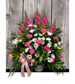 Adoring Love Tribute. An arrangement by DMP Flowers and Gifts.